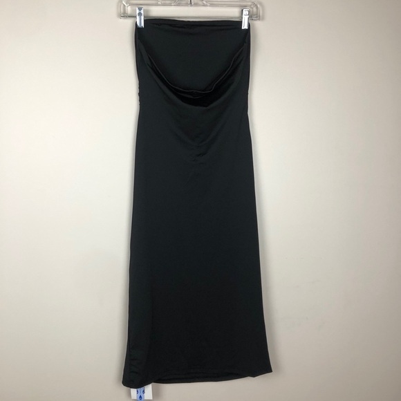 NWT Cider Black Strapless Summer Tube Club Evening LBD Dress - Picture 7 of 9
